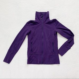 Lululemon In Stride Jacket Deep Purple Sz 6
